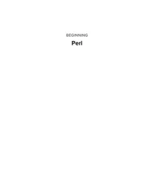Cover of Beginning Perl