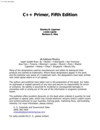 Cover of C++ Primer