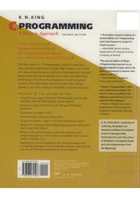Cover of C Programming: A Modern Approach