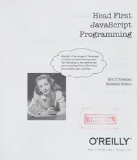 Cover of Head First JavaScript Programming