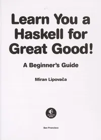 Cover of Learn You a Haskell for Great Good!