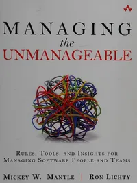 Cover of Managing the Unmanageable
