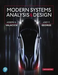 Cover of Modern Systems Analysis and Design