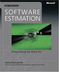Cover of Software Estimation: Demystifying the Black Art